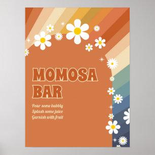 Poster Bar Rainbow Momosa retroativo