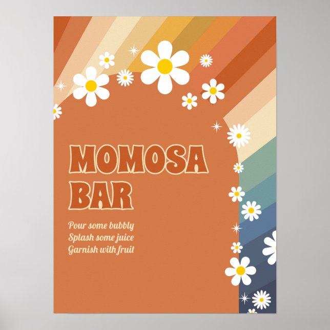 Poster Bar Rainbow Momosa retroativo (Frente)