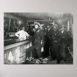 Póster Bar Saloon de Soapy Smith
