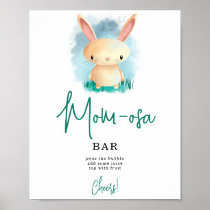 Poster Bar Simples Bunny mOM-osa