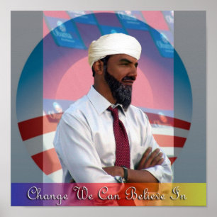Póster Barack Hussein Obama II