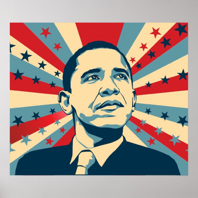 Póster Barack Obama (Frente)