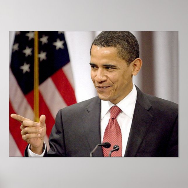 Póster Barack Obama (Frente)
