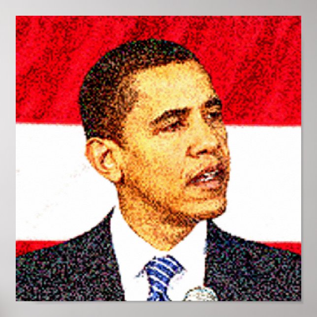 Póster Barack Obama (Frente)