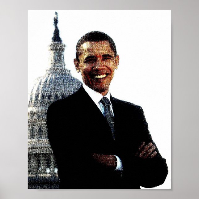 Póster Barack Obama (Frente)