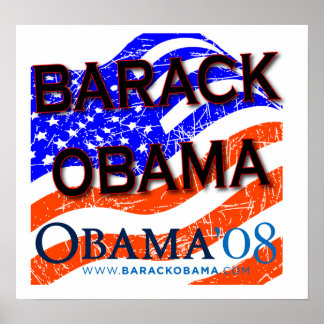 POSTER BARACK OBAMA 2008
