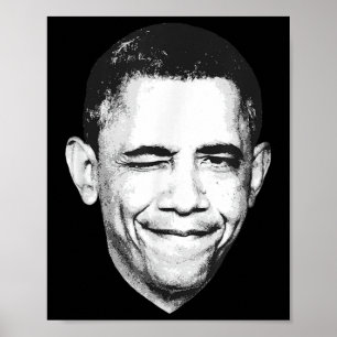 Poster Barack Obama - Camisa Obama - Camisa Obama T - EUA