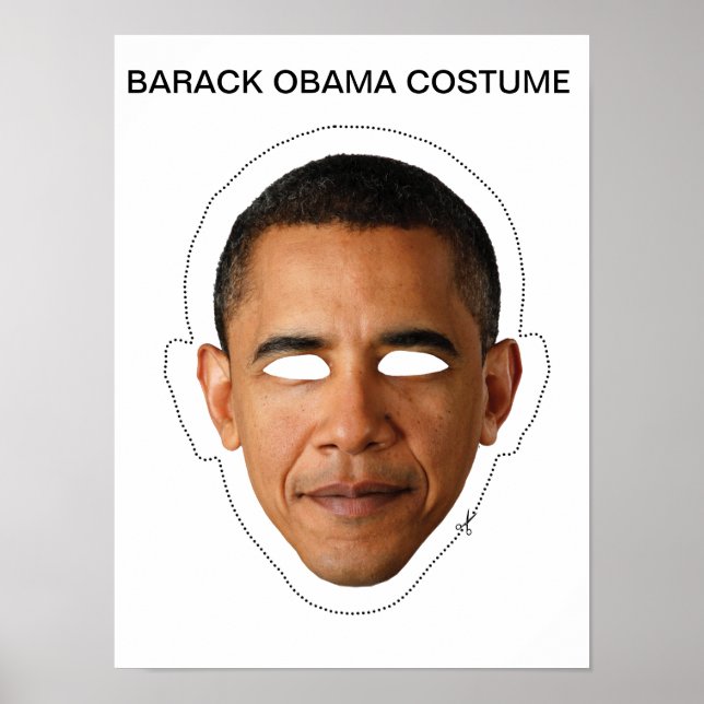 Póster Barack Obama Costume (Frente)