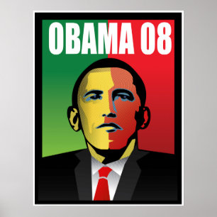 Poster Barack Obama para o presidente