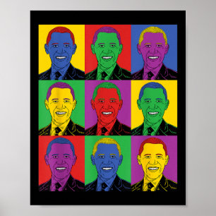 Poster Barack Obama Pop Art - Vintage History Tee