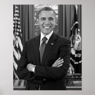 Poster Barack Obama Retrato - 2012