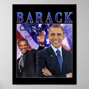 Poster Barack Obama Retro Vintage Style