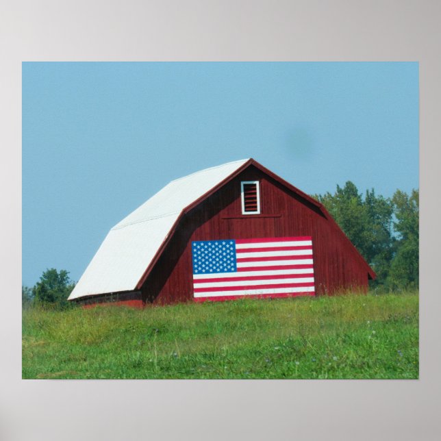 Poster Barão Patriótico no Estado de Nova Iorque (Frente)