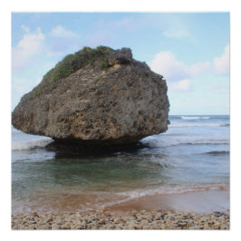 Póster Barbados Big Rock em Bathsheba