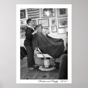 Póster Barbearia