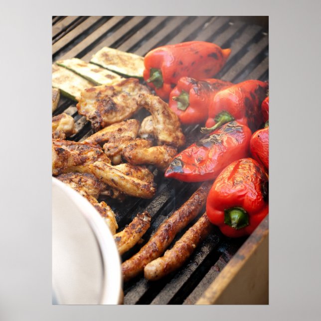 Poster Barbecue (Frente)