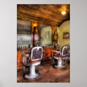Póster Barbeiro - a barbearia II