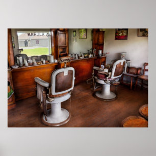 Póster Barbeiro - cabeleireiro