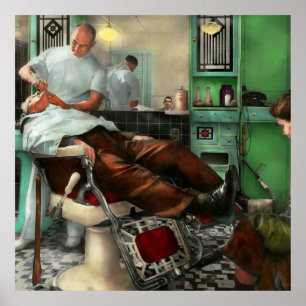 Póster Barbeiro - Shave - a barbearia 1942 de Pennepacker