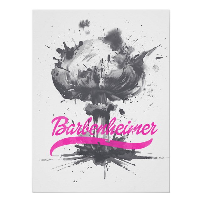 Póster Barbenheimer (Frente)