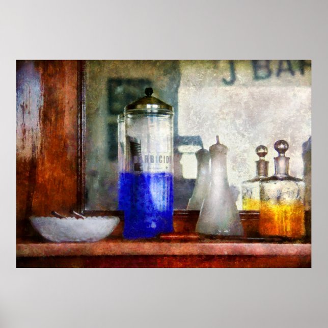 Poster Barber - Aroma de mirtilo, obrigados por perguntar (Frente)