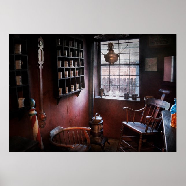 Poster Barber - O barbeiro do país (Frente)