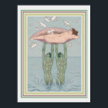 Póster Barbier Art Deco "Afrodite" 12 x 16<br><div class="desc">Outro Excelente de Arte Deco,  de Barbier,  intitulado "Afrodite" 12 x 16</div>