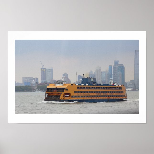 Poster Barca de Staten Island (Frente)