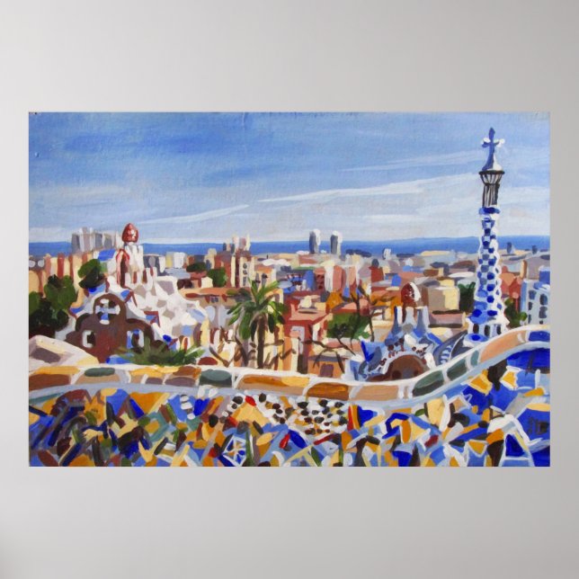 Poster Barcelona (Frente)