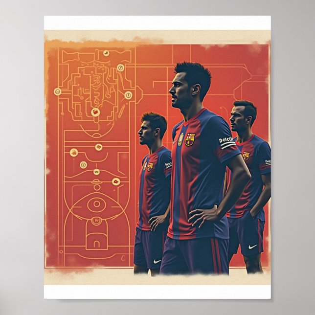 Poster Barcelona (Frente)