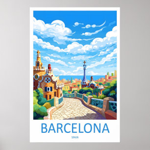 Poster Barcelona 10