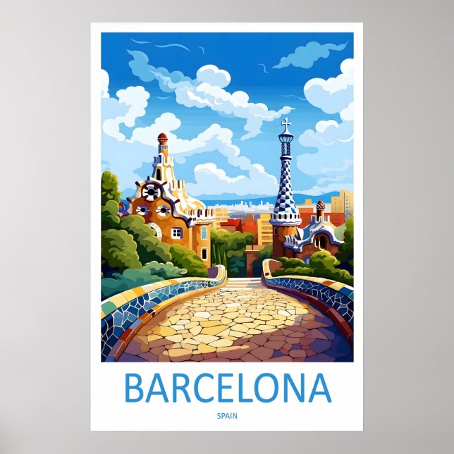 Poster Barcelona 18 (Frente)