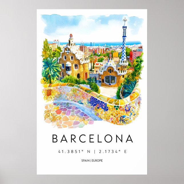 Poster Barcelona 19 (Frente)