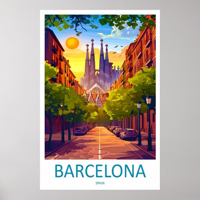 Poster Barcelona 2 (Frente)