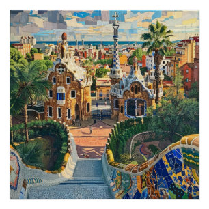 Póster Barcelona, Espanha