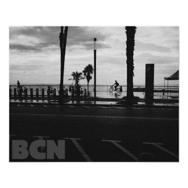 Póster Barcelona shadows (Frente)