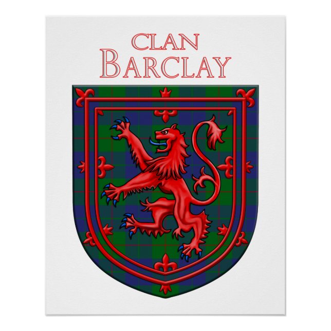 Póster Barclay Hunting Tartan Scottish Plaid (Frente)