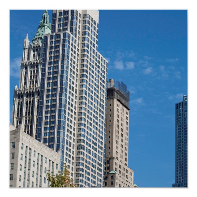 Póster Barclay Tower Manhattan Nova Iorque (Frente)