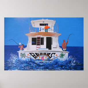 Poster barco Bubbas
