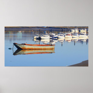 Póster Barco de pesca velho