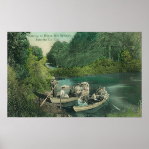 Póster Barco de Resorters nos primaveras