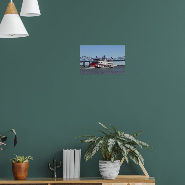 Póster Barco Fluvial (Sala de Estar 1)