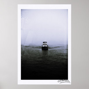 Poster Barco na Mist