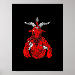 Poster Barco-Satã Anticristo de Caprinos