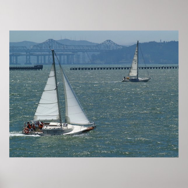 Poster Barcos à vela Berkeley (Frente)