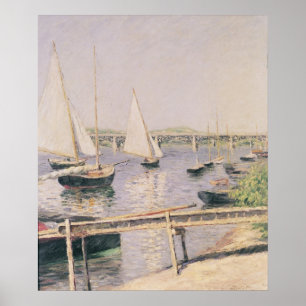 Poster Barcos à vela na Argentina, c.1888