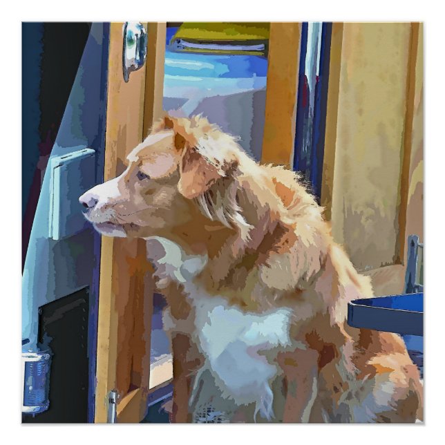 PÓSTER BARCOS CANAIS (Frente)