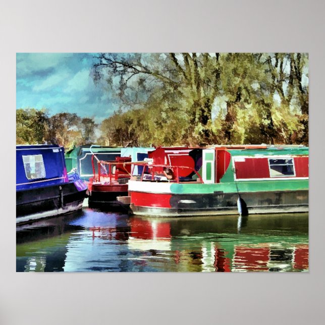 PÓSTER BARCOS CANAIS (Frente)