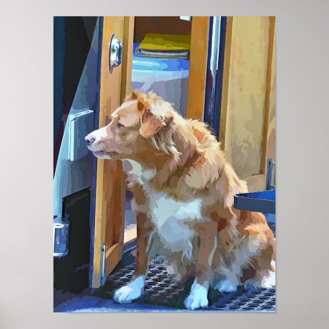 PÓSTER BARCOS CANAIS (Frente)