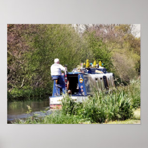 PÓSTER BARCOS DE CANAL